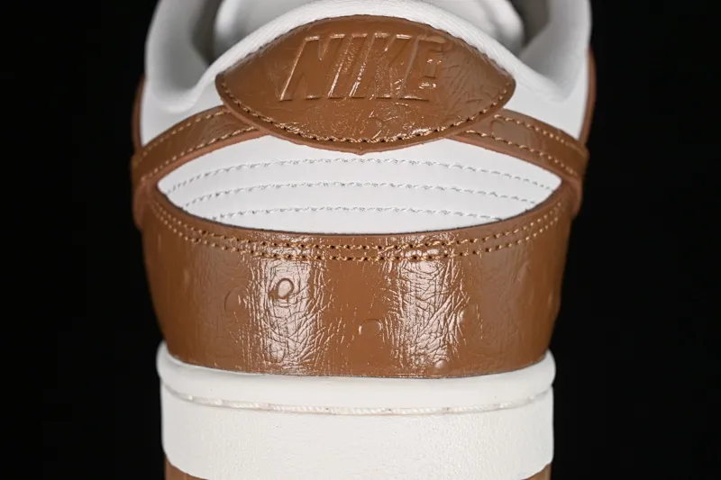 All categories Nk SB Dunk series Nk SB Dunk Low low-top sneakers Nk Dunk Low Lx "Brown Ostrich" camel SB low-top casual sneakers FJ2260-001